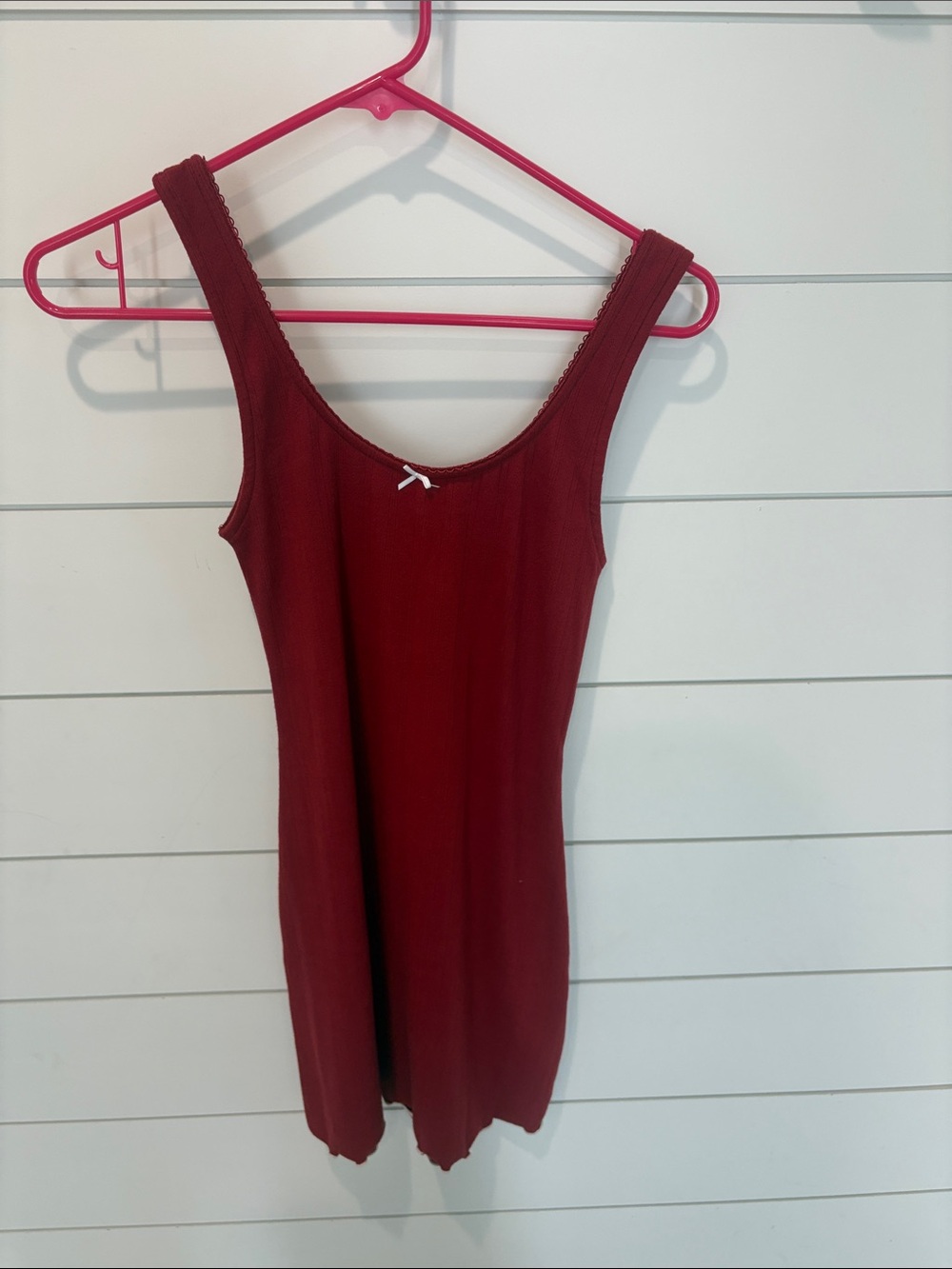 Abercrombie Soft Pajama Red Dress